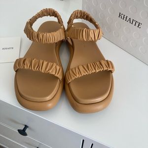 KHAITE Puglia sandals size 36 IT, run slightly big (more of a 6.5,7 US)